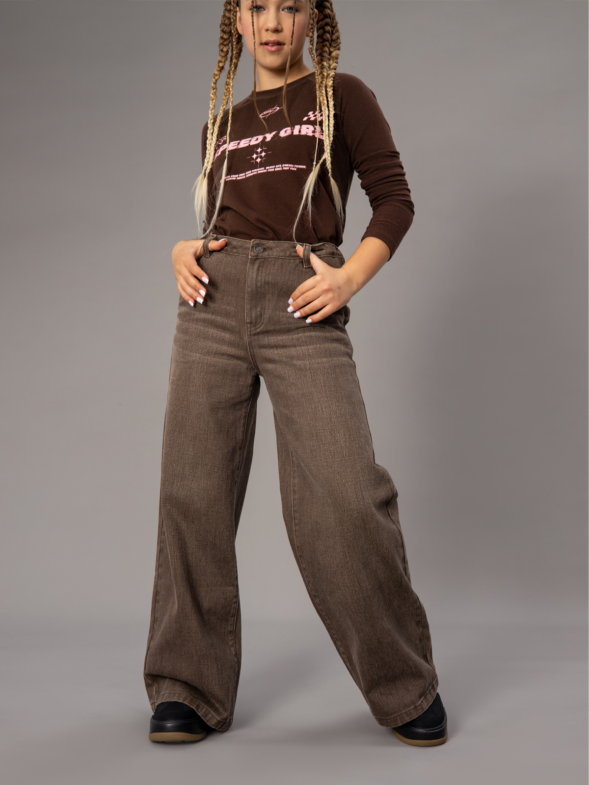 Брюки джинсовые артикул:OJGCP17-93-4