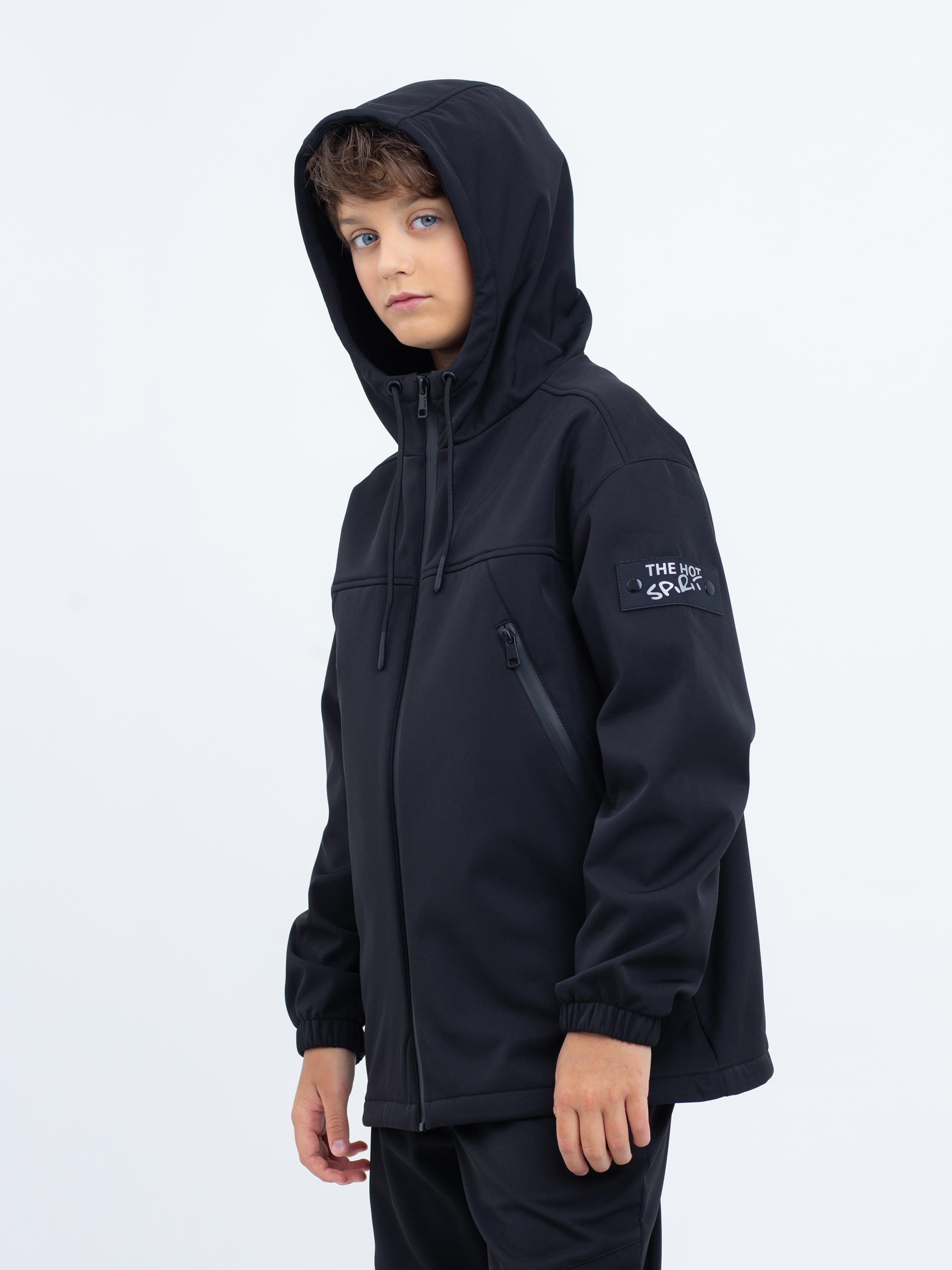 Куртка демисезонная, софтшелл артикул:QJBCK17-99-3