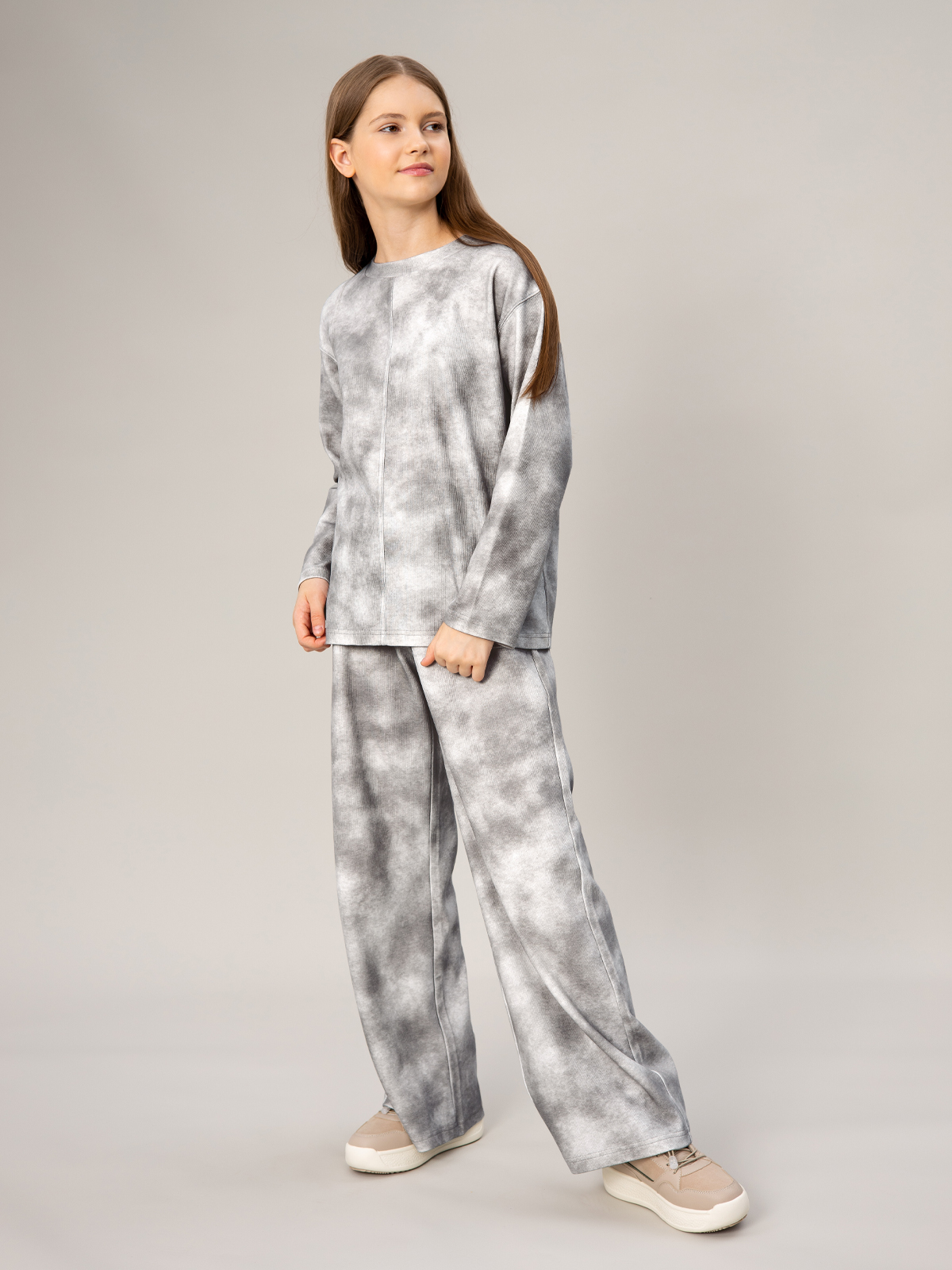 Брюки трикотажные артикул:OJGCP07-91-1