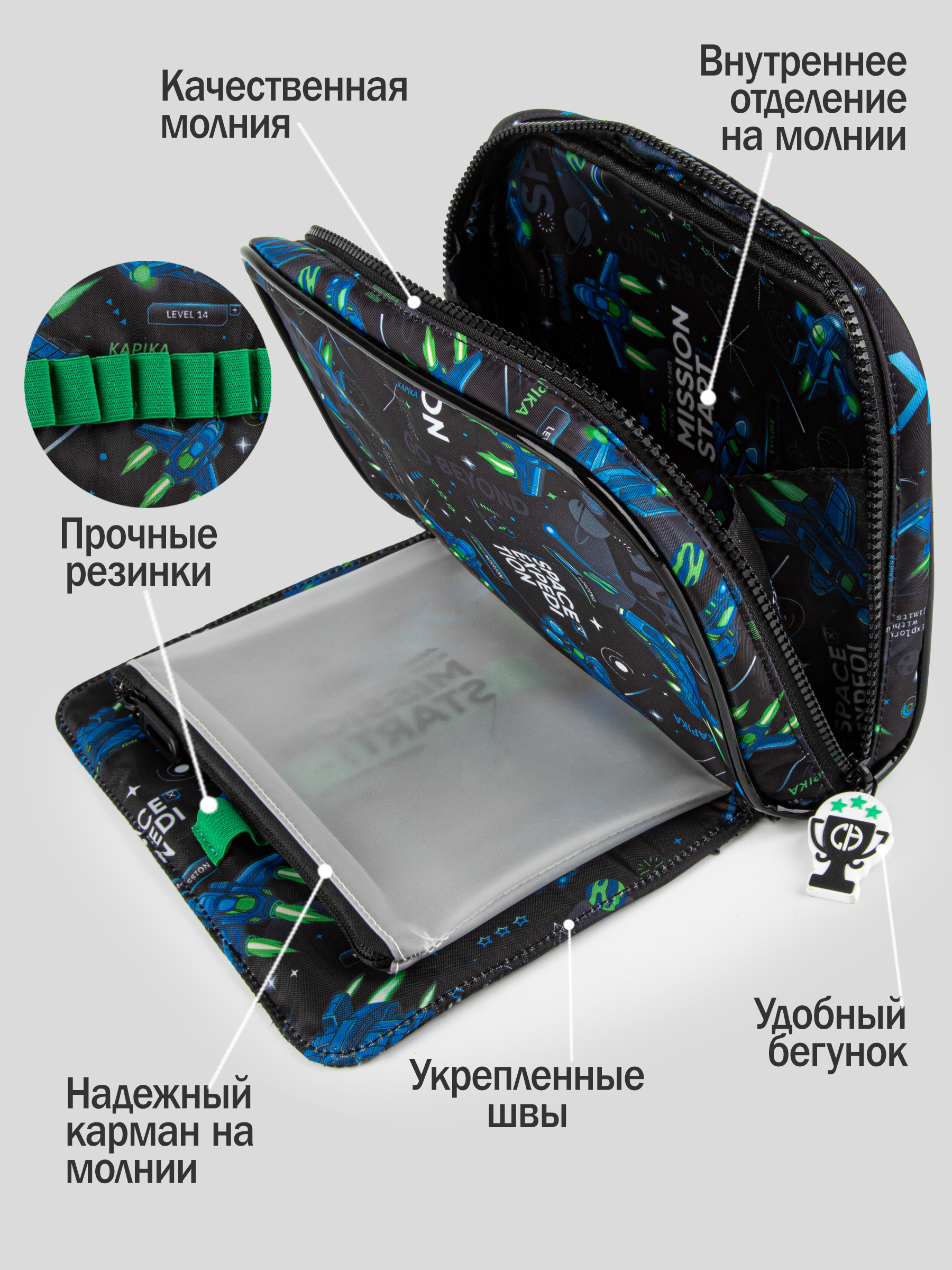 Пенал артикул:PC06-Z4-3