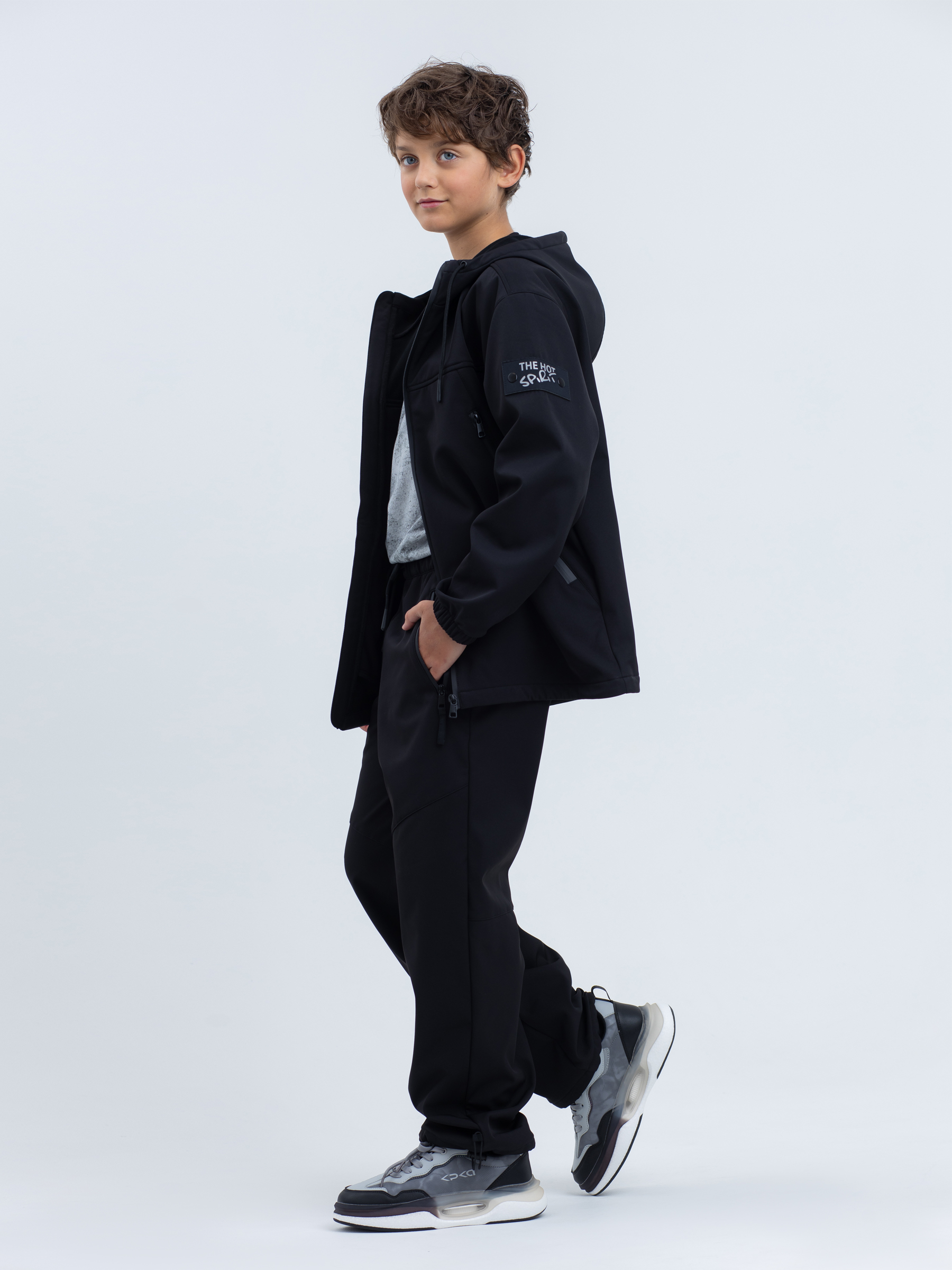 Куртка демисезонная, софтшелл артикул:QJBCK17-99-5
