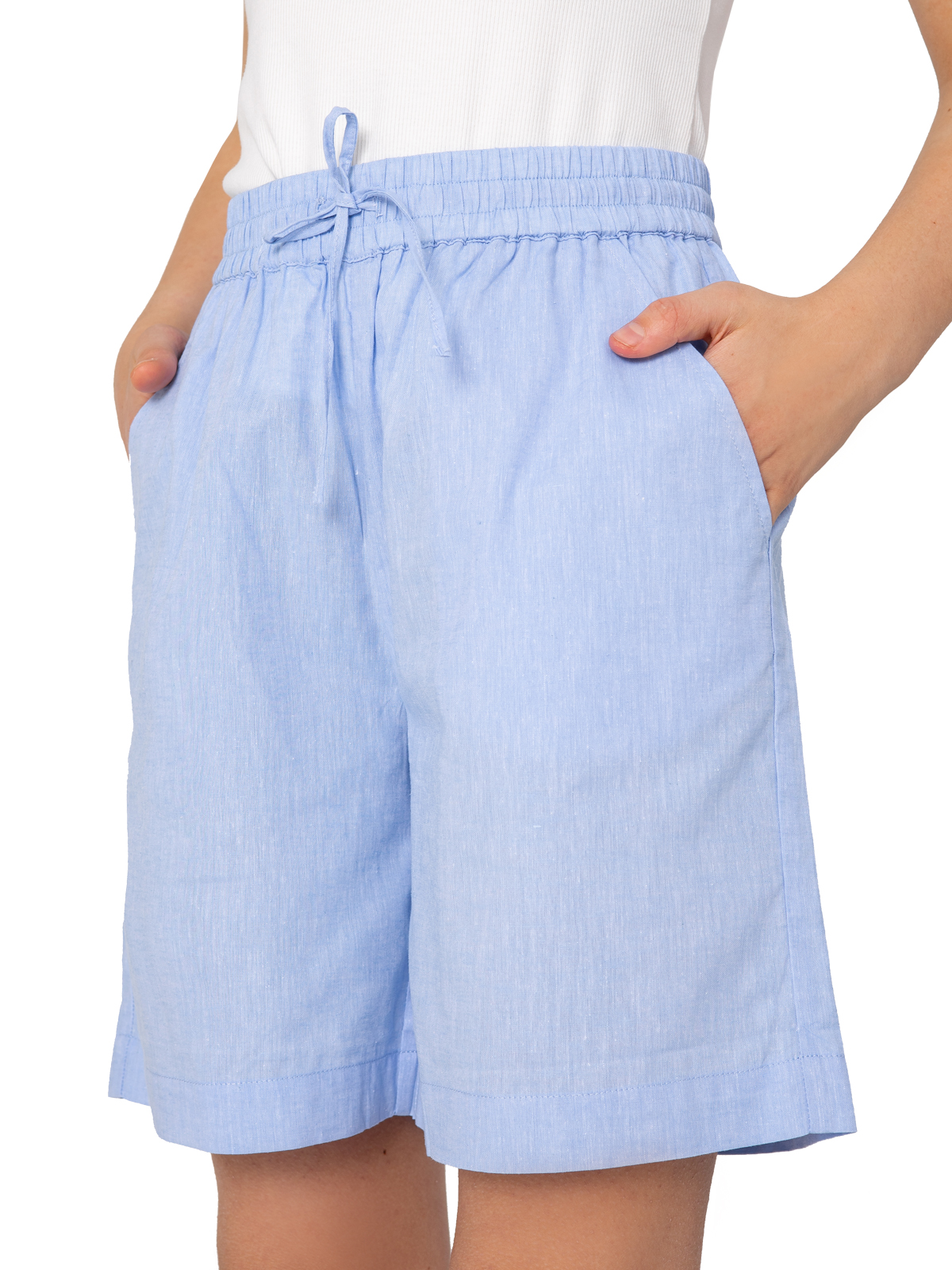 Шорты льняные артикул:NJGCH05-Z1-4