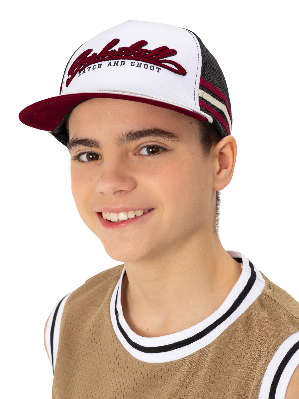 Бейсболка артикул:BCAP-2008-WH-1