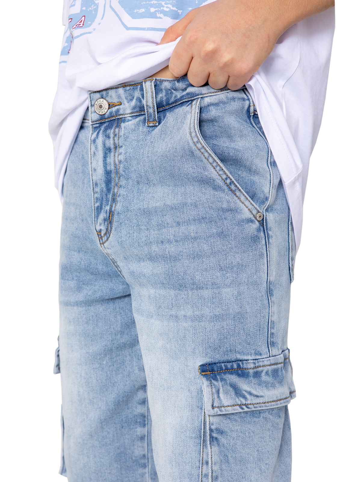 Шорты джинсовые артикул:NJBCH14-Z2-3