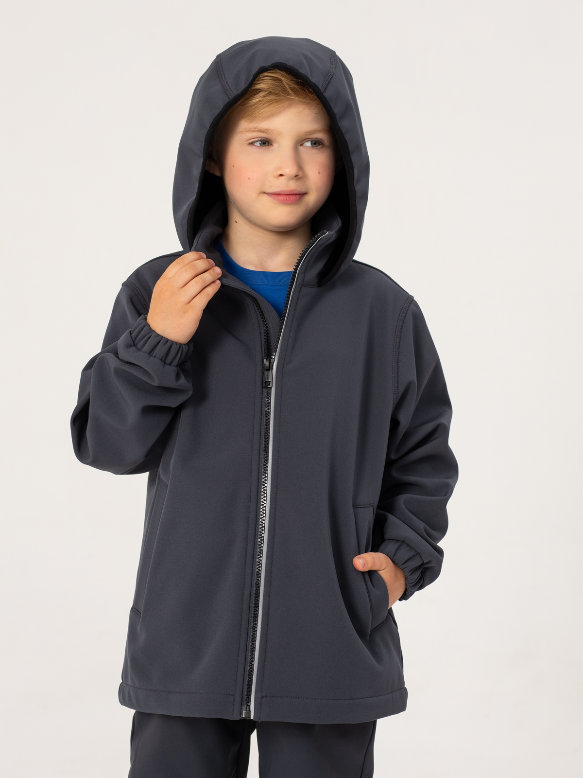 Куртка демисезонная, софтшелл артикул:OKBCK04-93-3