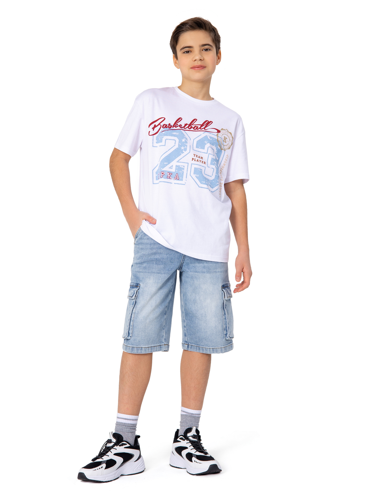 Шорты джинсовые артикул:NJBCH14-Z2-1