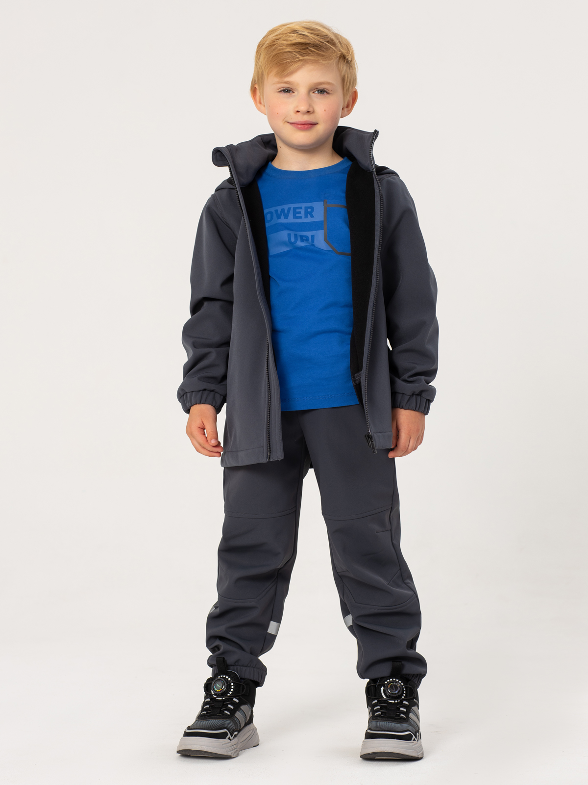 Куртка демисезонная, софтшелл артикул:OKBCK04-93-5