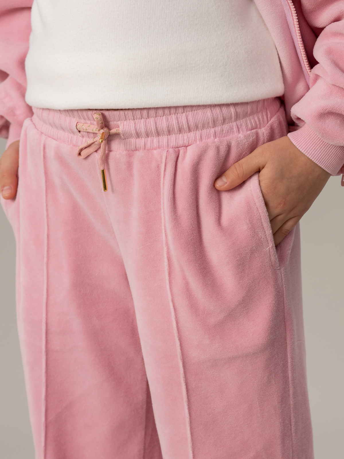 Брюки велюровые артикул:OKGCP11-80-4