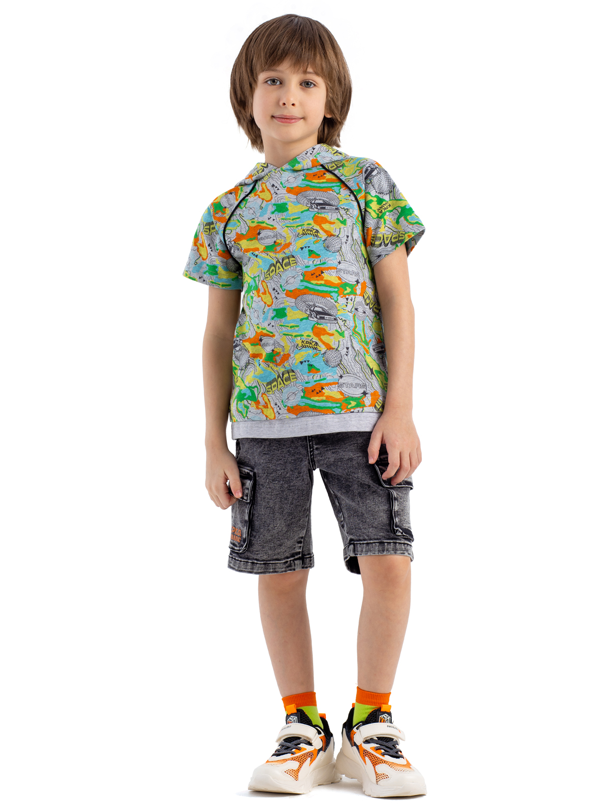 Шорты джинсовые артикул:LKBCH01-92-1