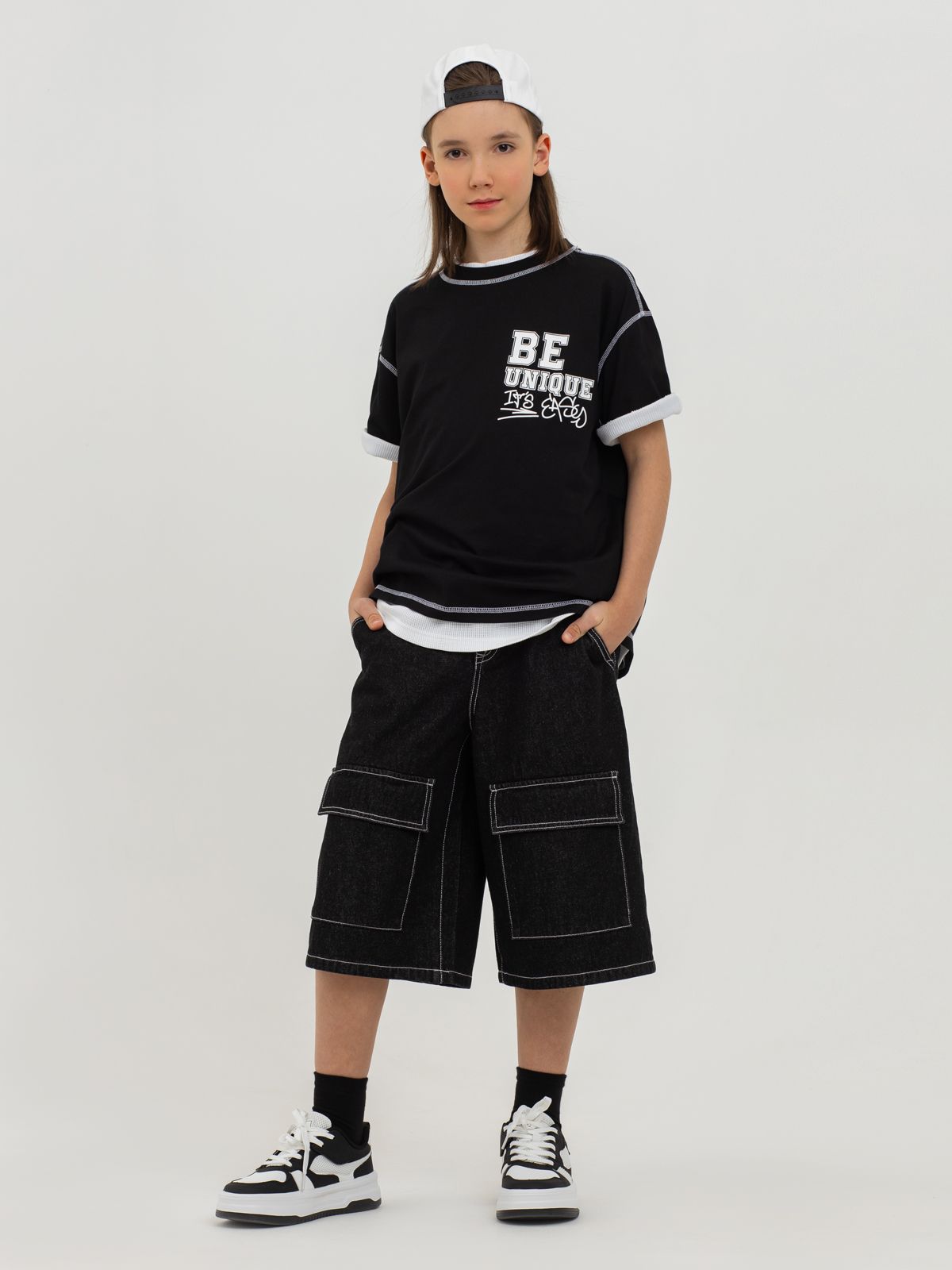 Шорты джинсовые артикул:PJBCH08-99-1