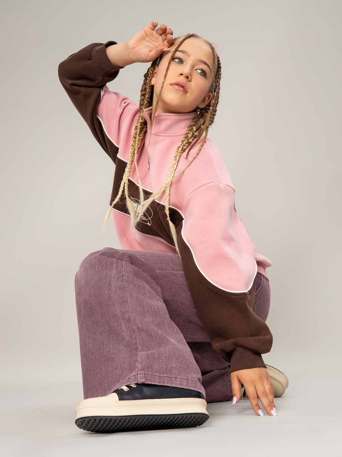 Толстовка трикотажная артикул:OJGCJ14-80-2 Толстовка трикотажная артикул:OJGCJ14-80-2