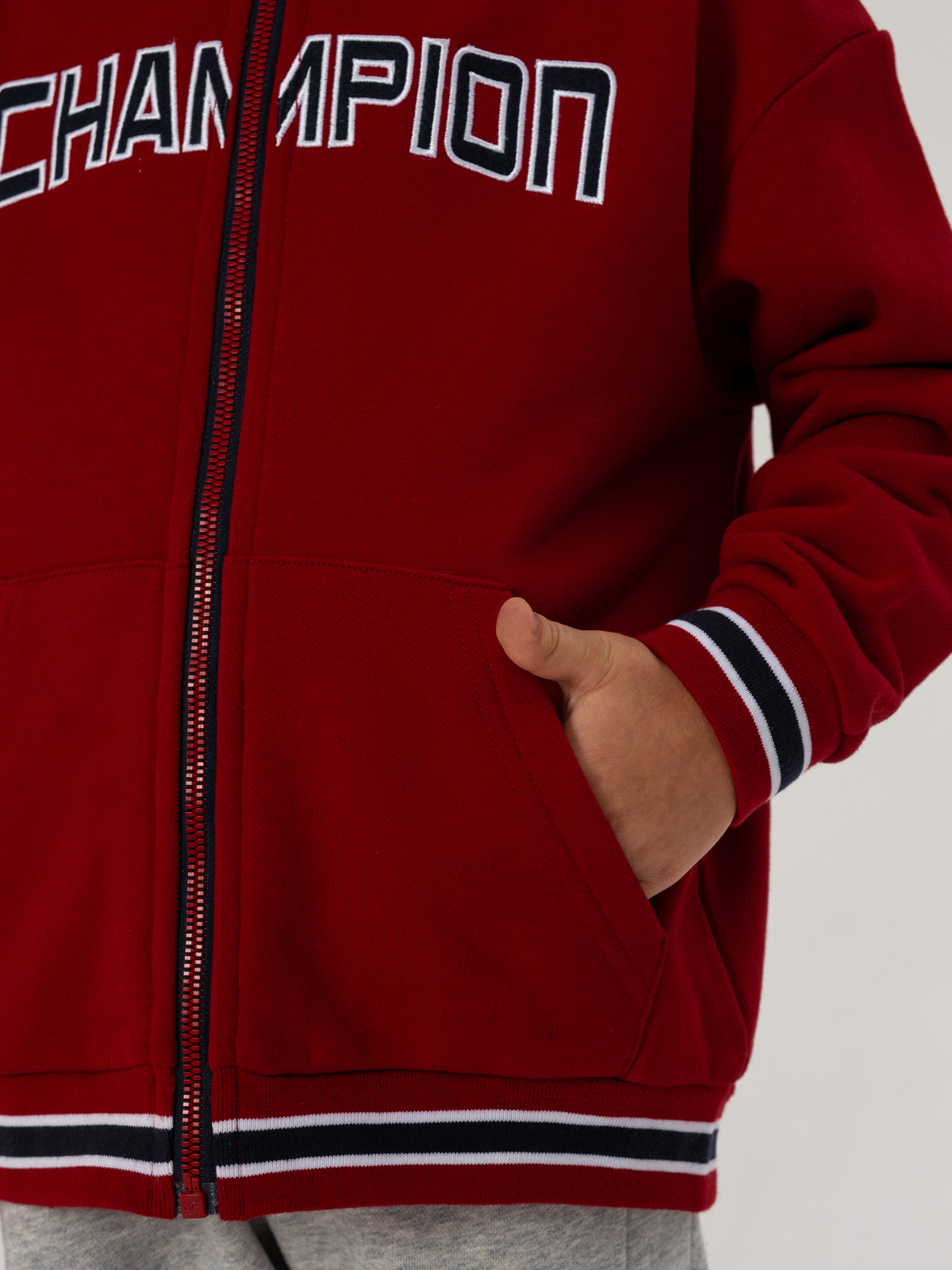 Толстовка трикотажная артикул:OKBCJ02-HA-6 Толстовка трикотажная артикул:OKBCJ02-HA-6