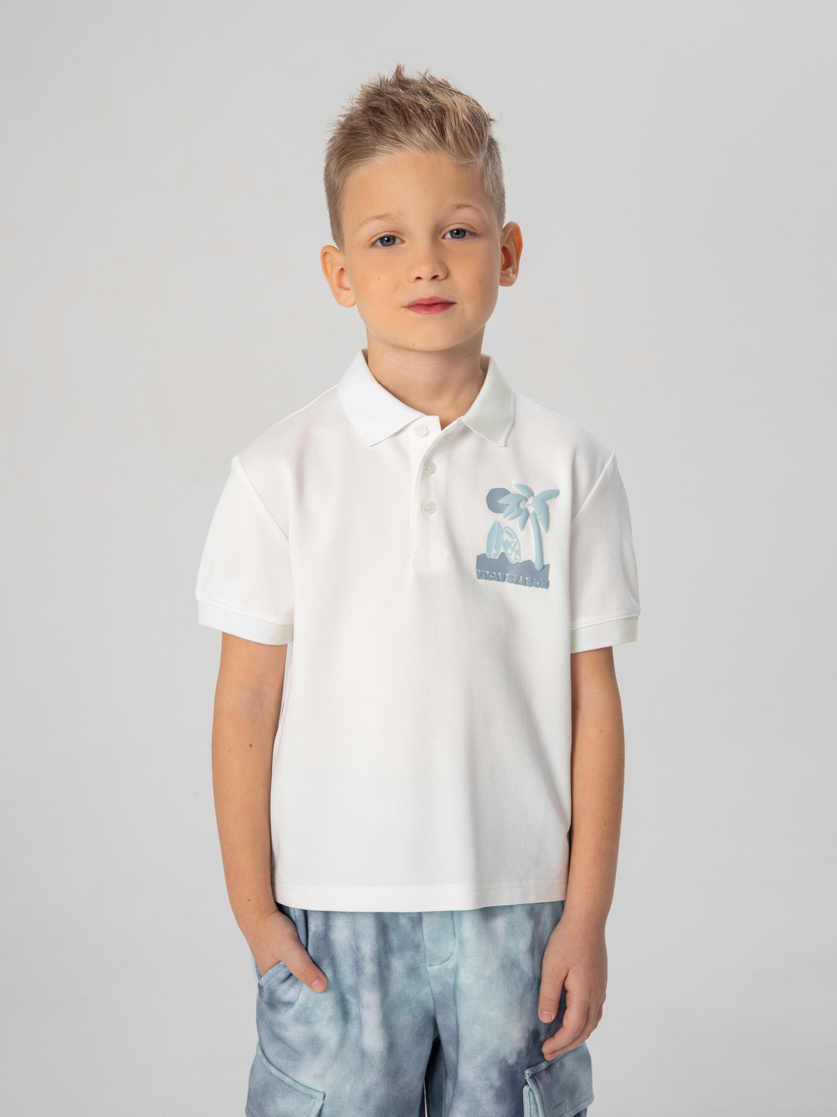 Футболка-поло артикул:PKBCT14-00-4