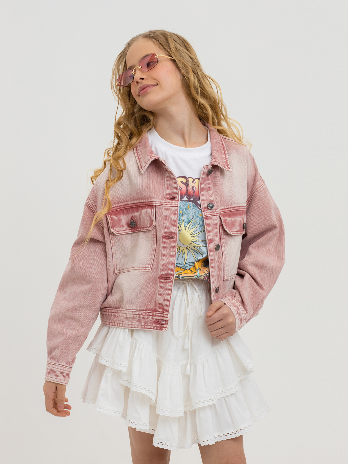 Куртка джинсовая артикул:PJGCK03-R0-1