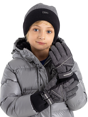 GLV005-4A Перчатки (серый) S/M/L (S/M/L)