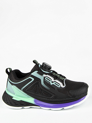 731277с-1 Обувь для активного отдыха (черный-сиреневый) 31-35 (5 пар)