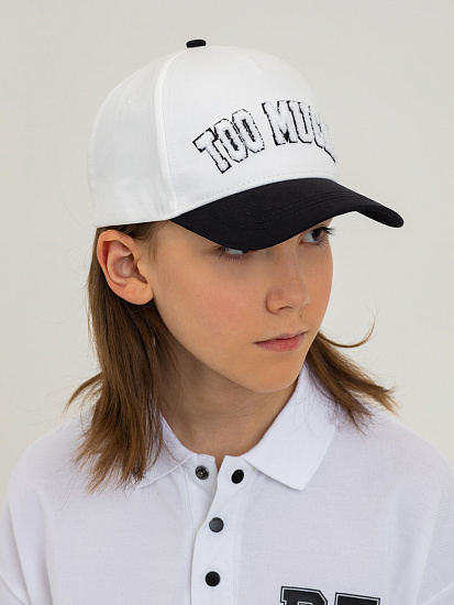 Бейсболка артикул:BCAP-4007-BW-3