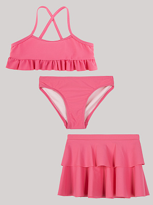 PUGSP02-81 Купальник раздельный (розовый) 92-128 (92/98/104/110/116/122/128)