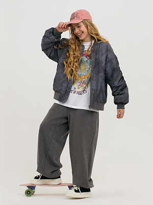 PJGCP01-92 Брюки трикотажные(серый) 134-170(134/140/146/152/158/164/170)