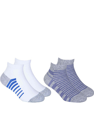 CKBAS05-WA Носки 26-38 () белый/серый
