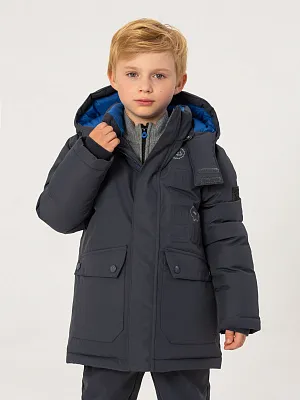 OKBCK05-93 Куртка зимняя(серый) 92-128(92/98/104/110/116/122/128)