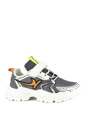 73725-20 Обувь для активного отдыха (серый-оранжевый) 31-38 (8 пар)