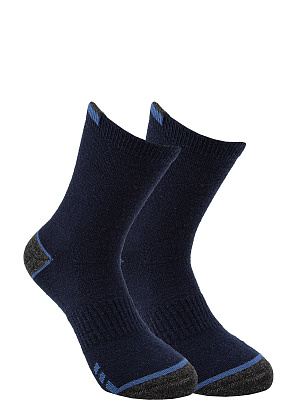 FWUAS05-Z4 Носки шерстяные 23-25/26-28/29-31/32-34/35-38 (23-25/26-28/29-31/32-34/35-38) т.синий