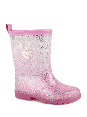 1611т Сапоги резиновые ПВХ (розовый) 28-32 (10 пар)