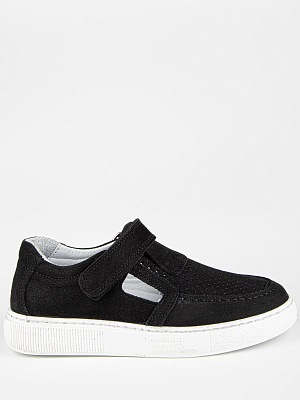 22596нт-1 Полуботинки (черный) 30-34 (5 пар)