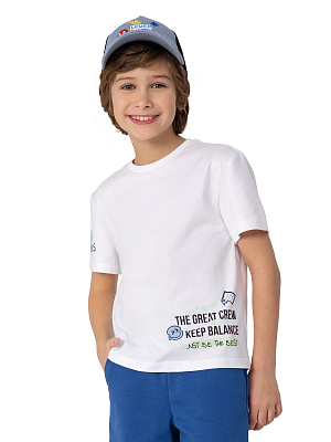 NKBCT11-00 Футболка(белый) 92-128(92/98/104/110/116/122/128)