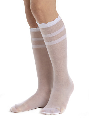 KPGAS02-00 Гольфы 28-39 (28-30/30-32/32-34/34-36/36-39) белый