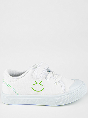 72980-20 Обувь для активного отдыха (белый-зеленый) 21-28 (8 пар)