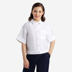 MJGCR06-00 Рубашка(белый) 128-164(128/134/140/146/152/158/164)