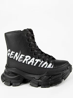 54582ук-1 Ботинки (черный) 36-40 (5 пар)