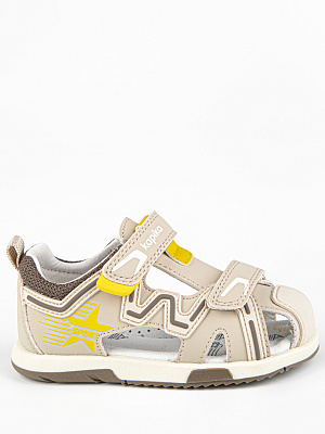 31959п-1 Туфли летние (бежевый) 23-27 (5 пар)