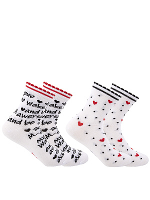 HKGAS08-WW Носки 26-38 () белый