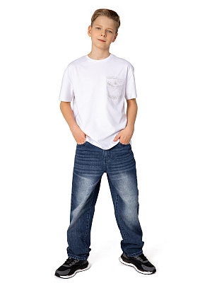 NJBCP07-Z3 Брюки джинсовые(синий) 134-170(134/140/146/152/158/164/170)