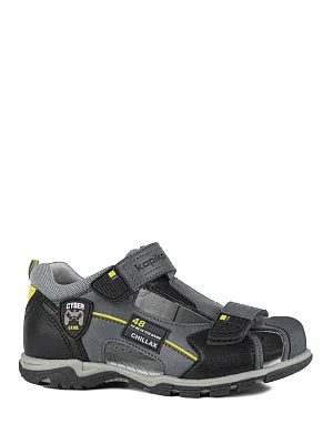 32897к-2 Туфли летние (серый) 28-32 (5 пар)