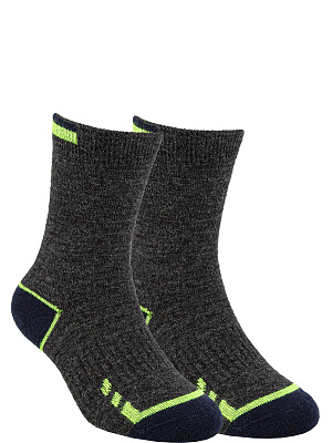 FWUAS05-4A Носки шерстяные 23-25/26-28/29-31/32-34/35-38 (23-25/26-28/29-31/32-34/35-38) т.серый