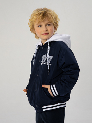 PKBCK01-Z4 Куртка демисезонная(синий) 92-128(92/98/104/110/116/122/128)