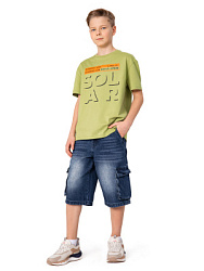 NJBCH14-Z3 Шорты джинсовые(голубой) 134-170(134/140/146/152/158/164/170)