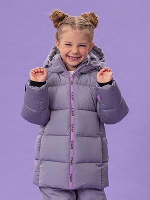 OKGCK15-91 Куртка зимняя(серый) 92-128(92/98/104/110/116/122/128)