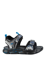 32951п-2 Туфли летние (черный-синий) 28-32 (5 пар)