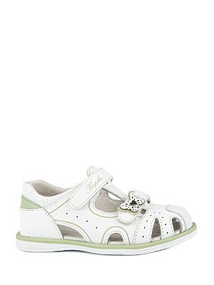 31843-1 Туфли летние (белый) 23-27 (5 пар)