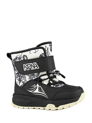 1772д-2 Сапоги (черный-белый) 31-35 (5 пар)