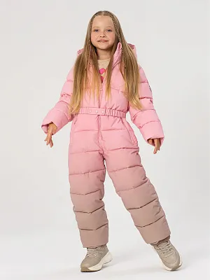 OKGCZ02-80 Комбинезон зимний(розовый) 86-128(86/92/98/104/110/116/122/128)