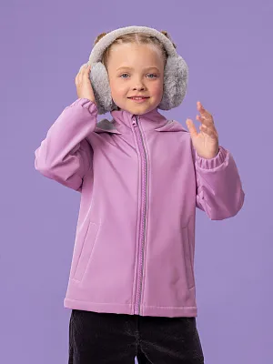 OKGCK13-X1 Куртка демисезонная, софтшелл(лиловый) 92-128(92/98/104/110/116/122/128)