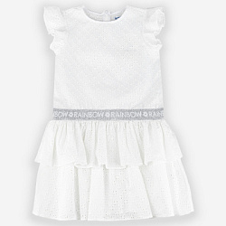 LKGCD12-00 Платье(белый) 98-128(98/104/110/116/122/128)