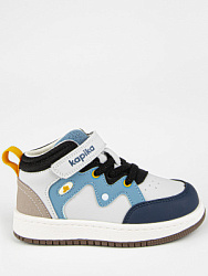 71582-2 Обувь для активного отдыха (бежевый-синий) 23-27 (5 пар)