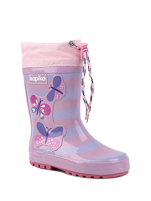 1418т-10 Сапоги резиновые (сиреневый) 23-30 (10 пар)